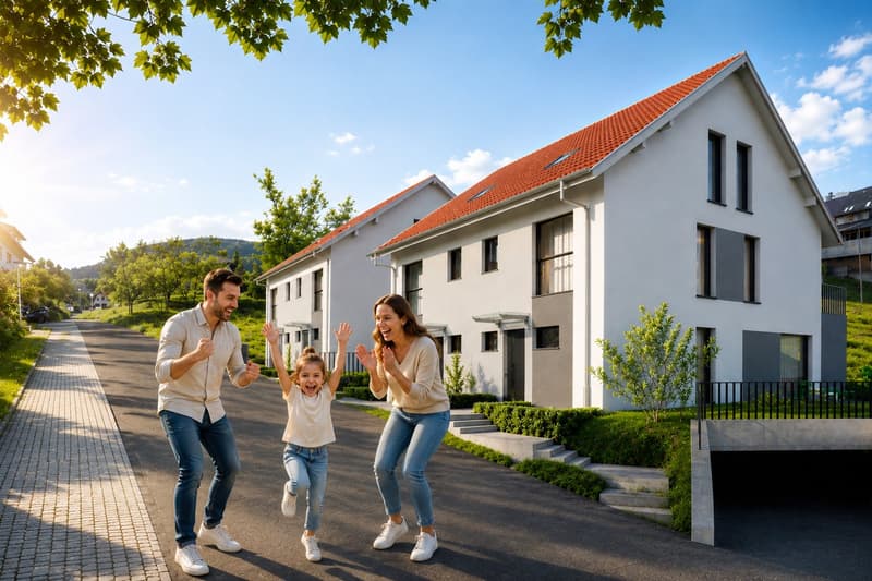 Neubau-Eck-EFH (D) in Bärschwil – Ihr bezahlbarer Traum vom Eingenheim (1)