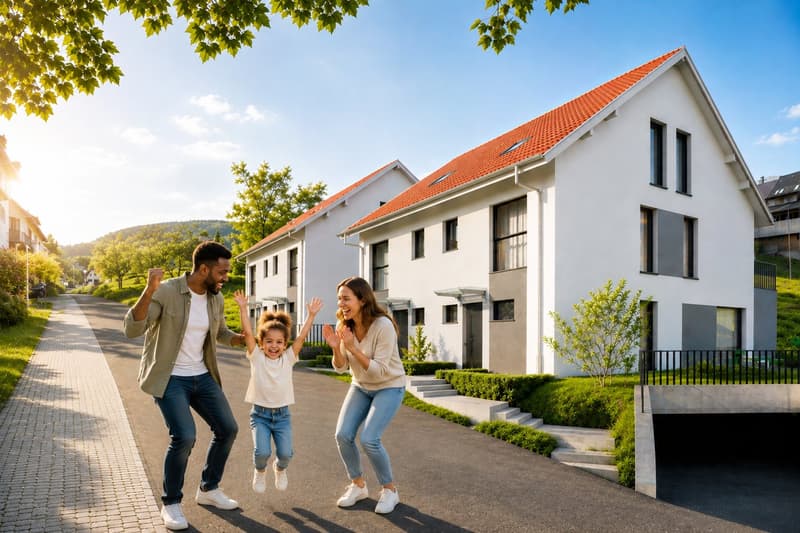 Neubau-Eck-EFH (B) in Bärschwil – Ihr bezahlbarer Traum vom Eingenheim (1)