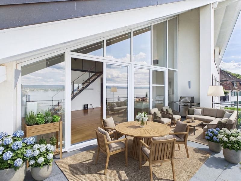 seltene Maisonette Wohnung mit einzigartiger Seesicht und 2 Terrassen (3)