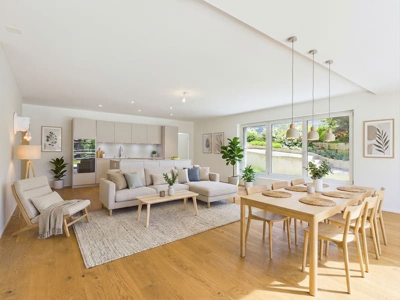 Wo der Sommer zuhause ist - Gartenwohnung mit Terrassenparadies, Eglisau (2)
