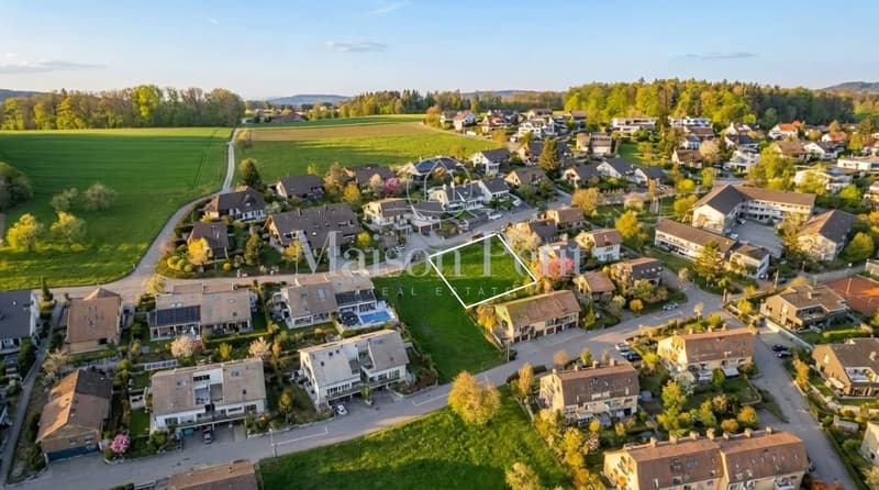 Grandiose Bauparzellen mit je 554 m² und guter Erschliessung in Buchs ZH kaufen (1)