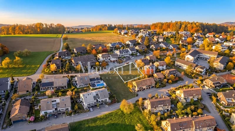 Grandiose Bauparzellen mit je 554 m² und guter Erschliessung in Buchs ZH kaufen (2)