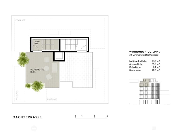 Erstvermietung 3.5 Zimmer mit Dachterrasse und Bastelraum (6)