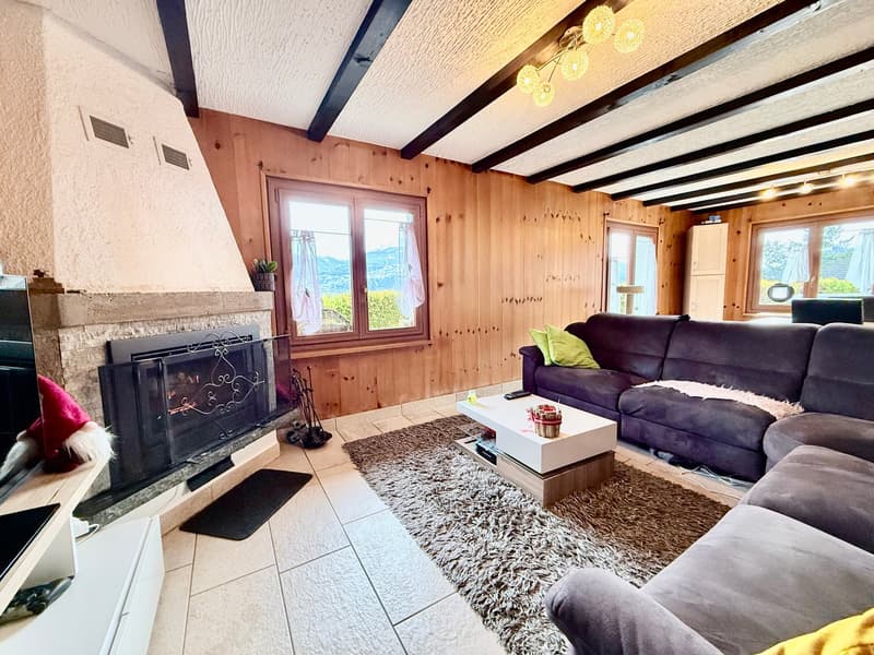 AVEN - Conthey Belle maison de 5½ pièces avec 2 pièces indépendantes (4)