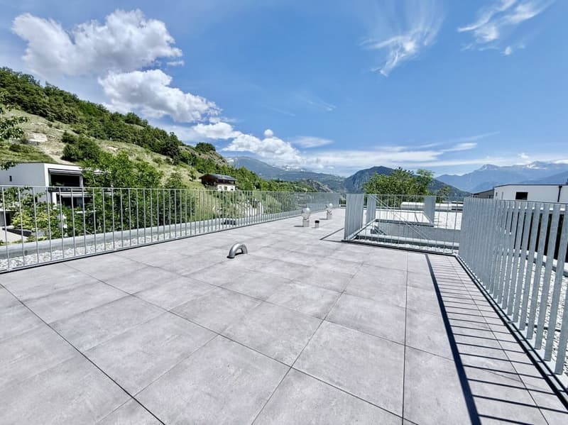 Terrasse avec vue à 360°