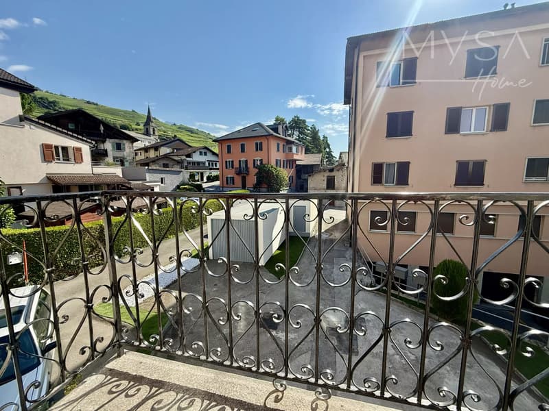 Splendide immeuble rénové avec cachet au coeur du vieux village de Vétroz (10)