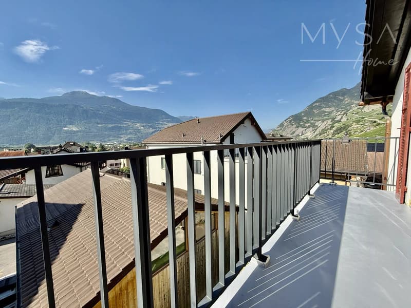 Splendide immeuble rénové avec cachet au coeur du vieux village de Vétroz (13)