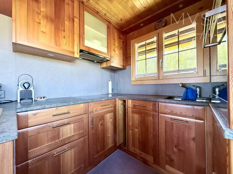 A louer a la saison d'hiver - chalet avec cachet rénové au coeur d'Haute-Nendaz (9)