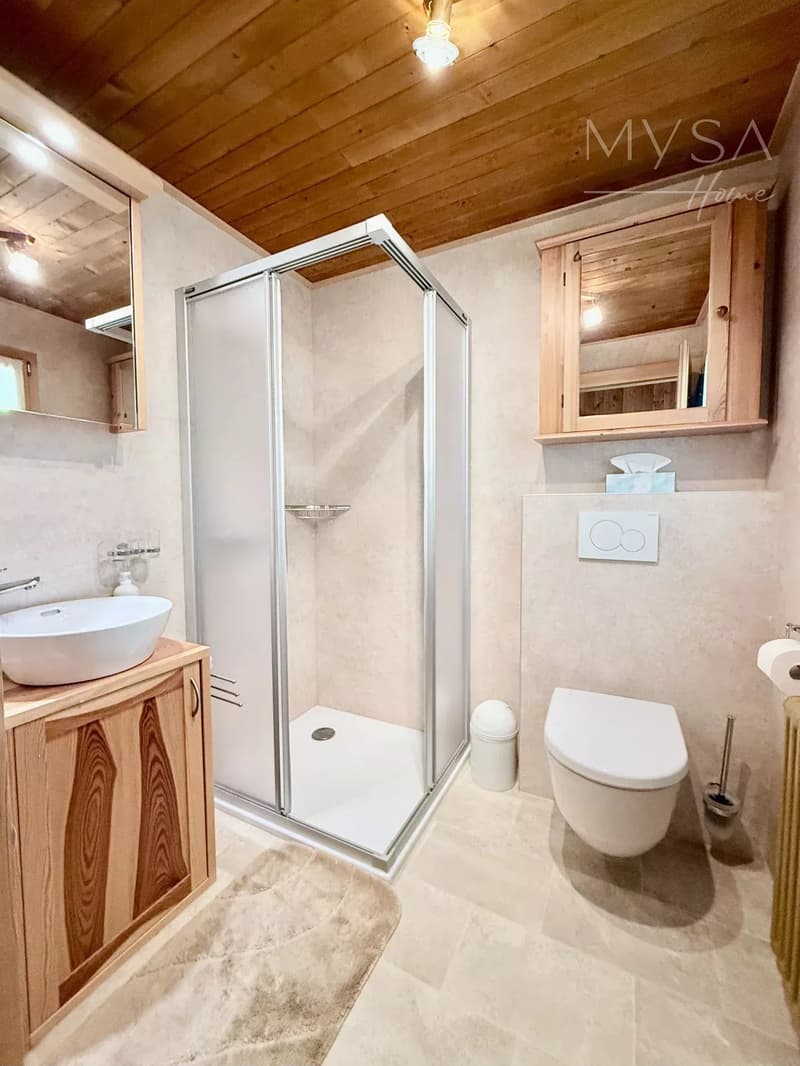 A louer a la saison d'hiver - chalet avec cachet rénové au coeur d'Haute-Nendaz (10)