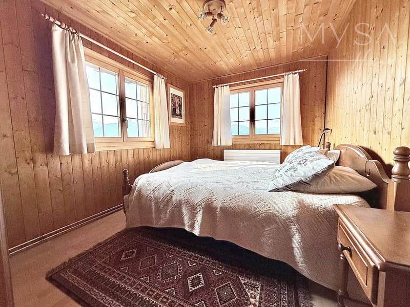 A louer a la saison d'hiver - chalet avec cachet rénové au coeur d'Haute-Nendaz (3)