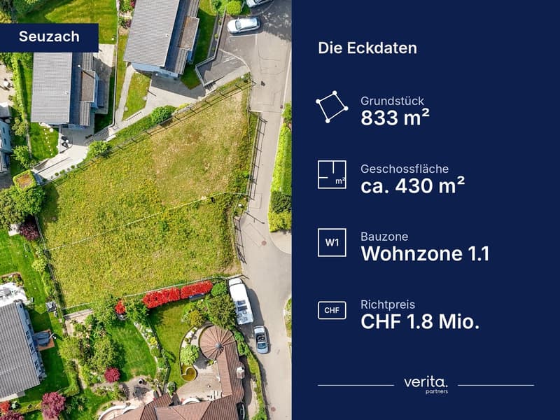 Baugrundstück an erhöhter, ruhiger Lage – Machbarkeitsstudie vorhanden (2)