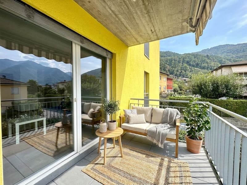 Agno: 2.5 locali luminosi con balcone (3)