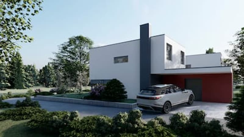 Villa 4.5 locali con giardino e vista aperta a Brè sopra Lugano (12)
