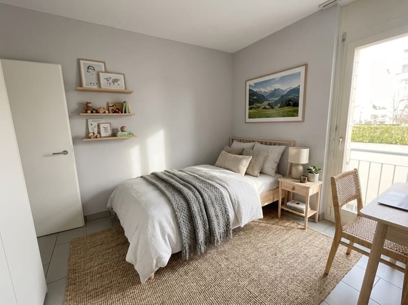 4.5 locali con ampio balcone e vista a Bellinzona - mieten (7)