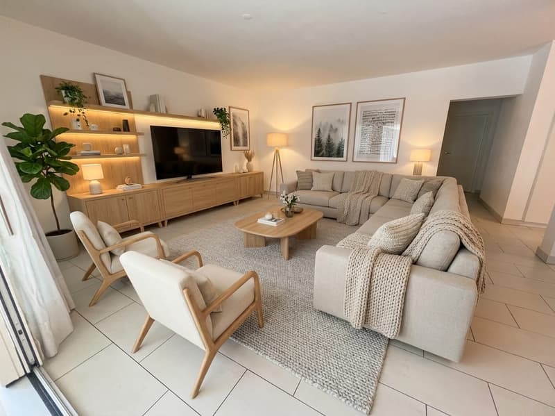4.5 locali con ampio balcone e vista a Bellinzona - mieten (2)