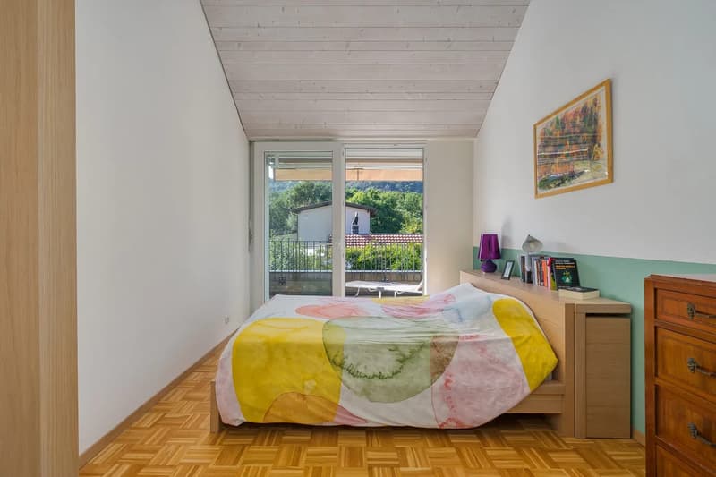 Casa d'angolo a schiera di 5 locali con piscina a Ponte Capriasca (10)