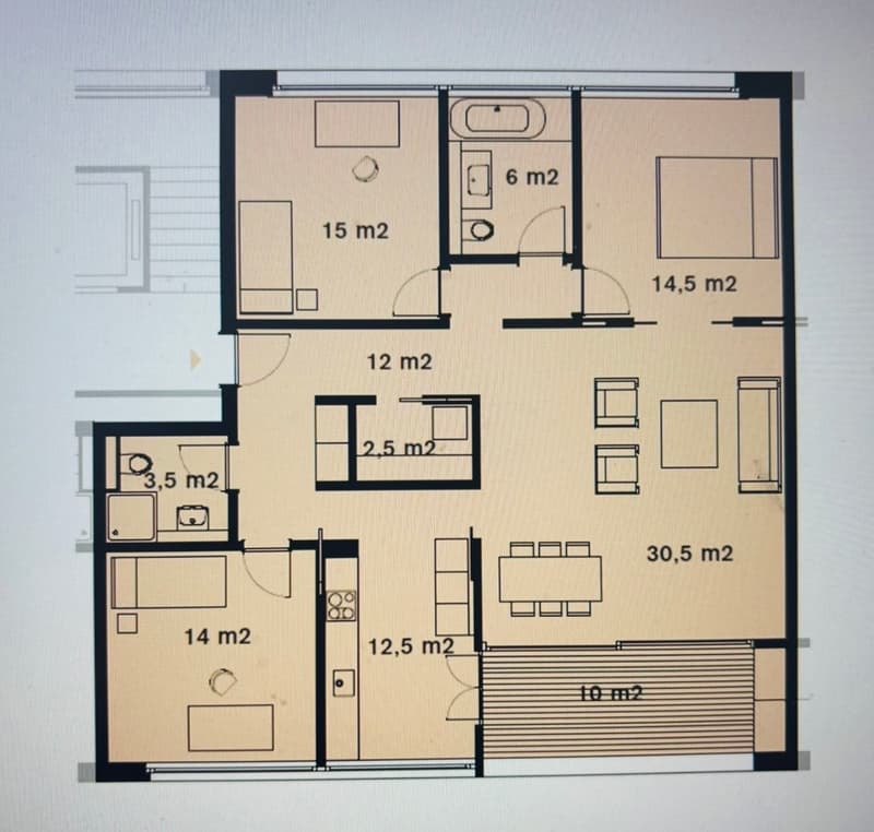 Room in shared flat in Zürich (10)