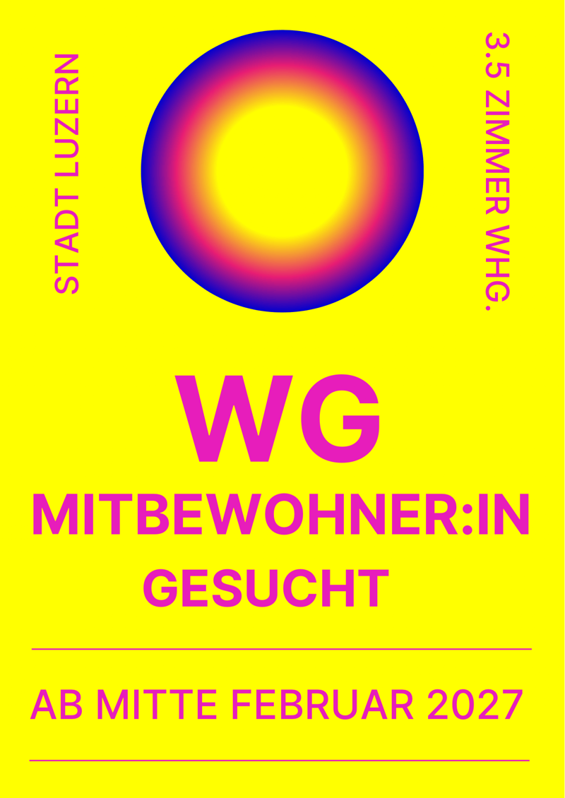 WG-Zimmer in Luzern (1)