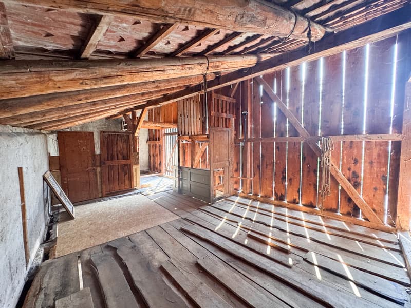 Maison villageoise avec deux dépendances – fort potentiel de transformation à Ollon (12)