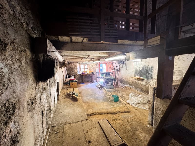 Maison villageoise avec deux dépendances – fort potentiel de transformation à Ollon (9)