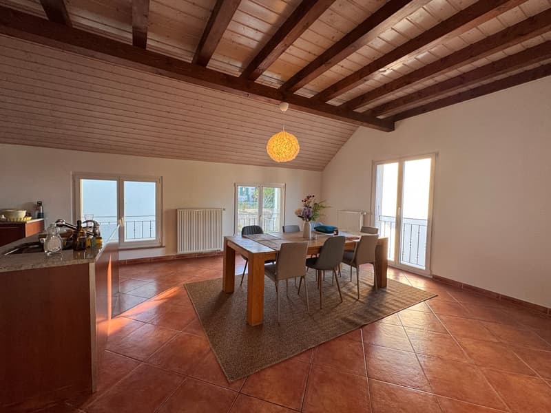 Chambre meublée disponible dans une grande villa en colocation à Apples (4)