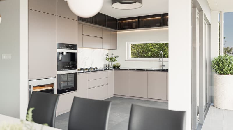 Vaste jardin privatif et vue sur le lac pour ce 5,5 pièces contemporain (4)