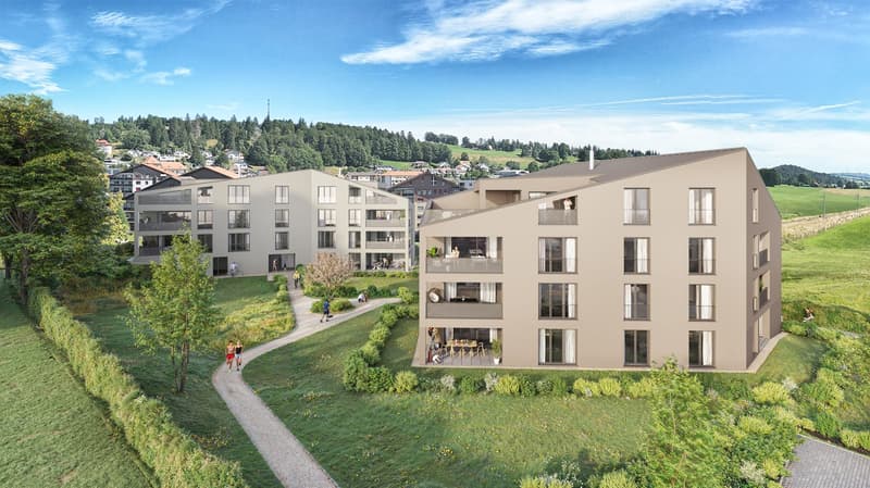 Superbes appartements de 3.5, 4.5 et 5.5 pcs à vendre en PPE dans un cadre verdoyant à Saignelégier (5)
