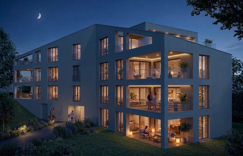 Superbes appartements de 3.5, 4.5 et 5.5 pcs à vendre en PPE dans un cadre verdoyant à Saignelégier (7)