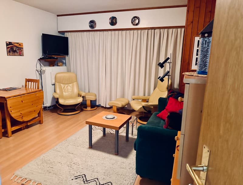 Studio à Verbier – 300 m de Médran - Vue (6)