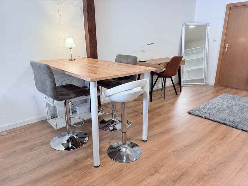 Loft meublé 1,5 pièce — tout compris — Courfaivre (4)