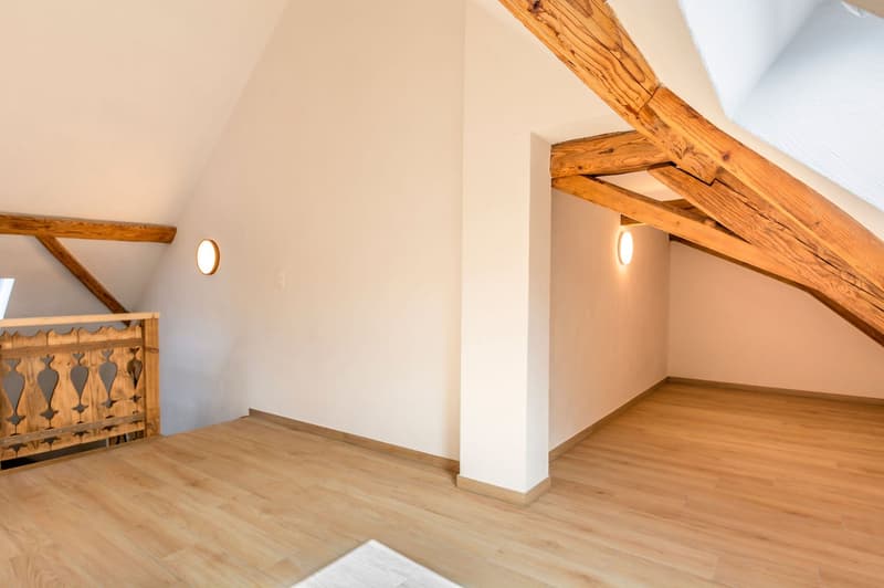 Mezzanine & espace de rangement