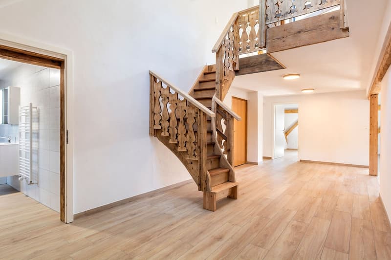 Duplex neuf et meublé — 5.5 pièces (3 chambres + mezzanine) — env. 128 m² + loggia — Courfaivre (8)