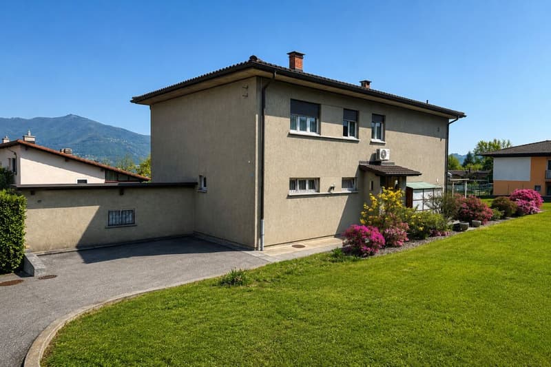 Affittasi a Novazzano appartamento di 3.5 locali in casa bifamiliare con grande terrazza e accesso diretto al giardino (11)