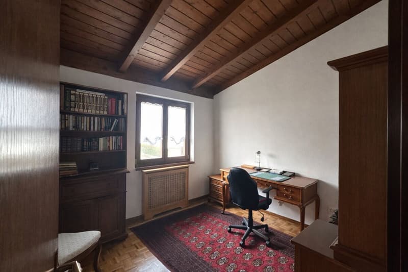Splendida casa unifamiliare con giardino ben curato in zona soleggiata e servita (14)