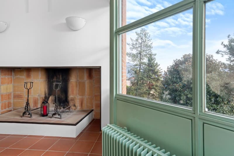Splendida villa con ampio giardino e vista (8)