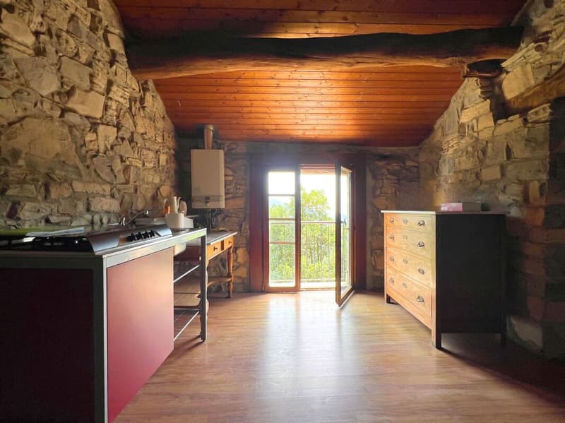 Grazioso rustico ristrutturato con vista aperta sulla valle (6)