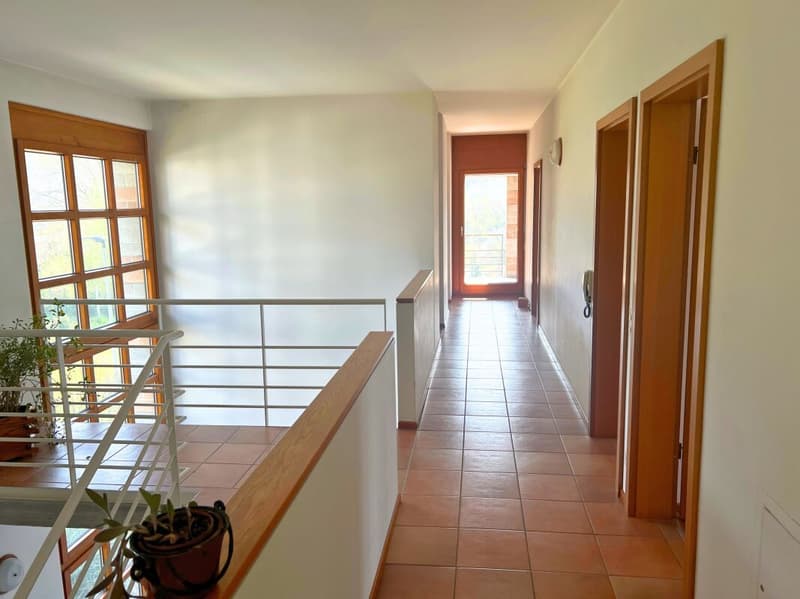 Grande villa uni-bifamiliare su tre livelli con giardino (9)
