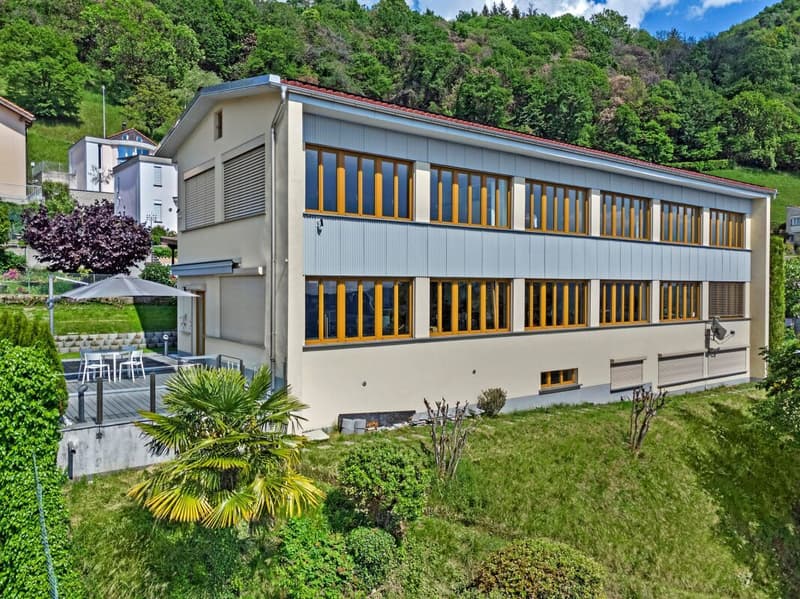 Ampia proprietà misto residenziale-commerciale con vista (1)