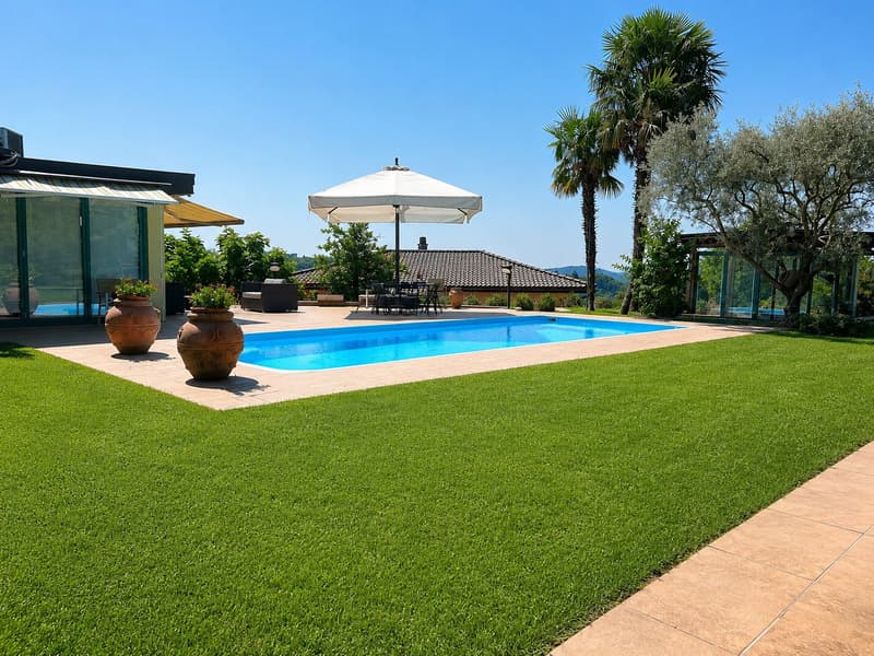 Meravigliosa villa con piscina immersa nel verde (2)
