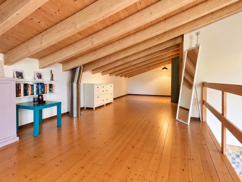 Graziosa casa bifamiliare affacciata sulle montagne (8)