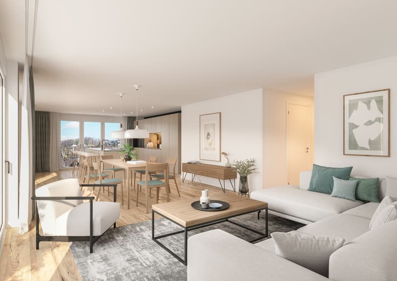 Moderne 6.5-Zimmer-Neubauwohnung im Erdgeschoss in Bülach (4)