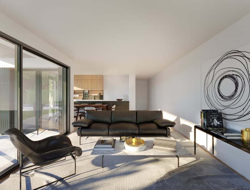 Appartements de 3,5 pièces dans une nouvelle résidence. Finitions au gré du preneur. (11)