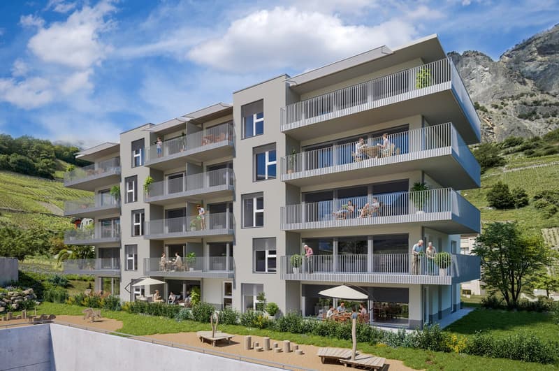 Appartements de 2.5 pièces dans une nouvelle résidence à Chamoson (11)