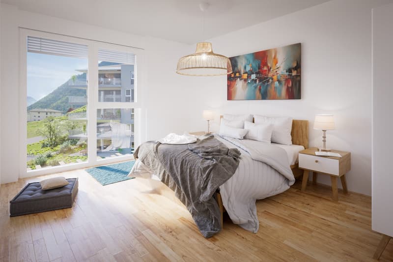Appartements de 4.5 pièces dans une nouvelle résidence à Chamoson (3)