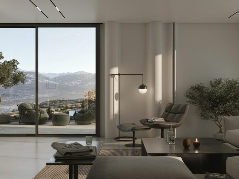 Superbe appartement-terrasse de 4,5 pièces / Résidence de standing à Savièse (12)