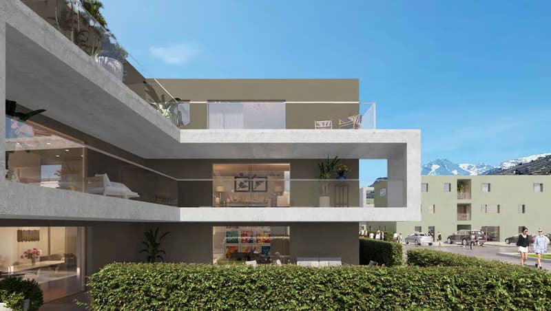 Appartements de 4,5 pièces dans une nouvelle résidence de qualité à Uvrier (8)
