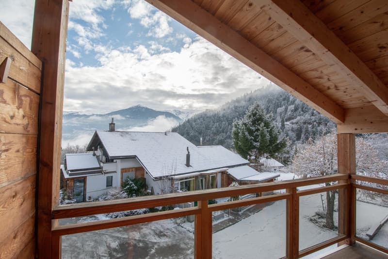 Chalet individuel / maison d’hôtes aux Vérines (Chamoson) (15)