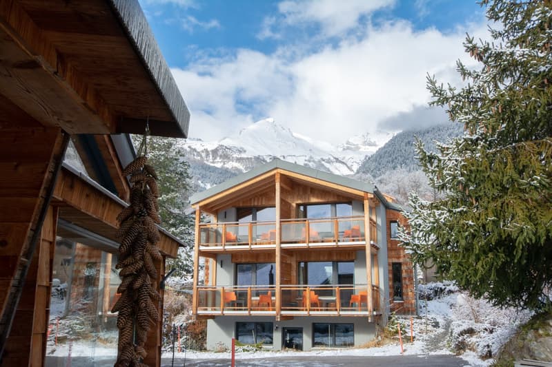 Chalet individuel / maison d’hôtes aux Vérines (Chamoson) (26)