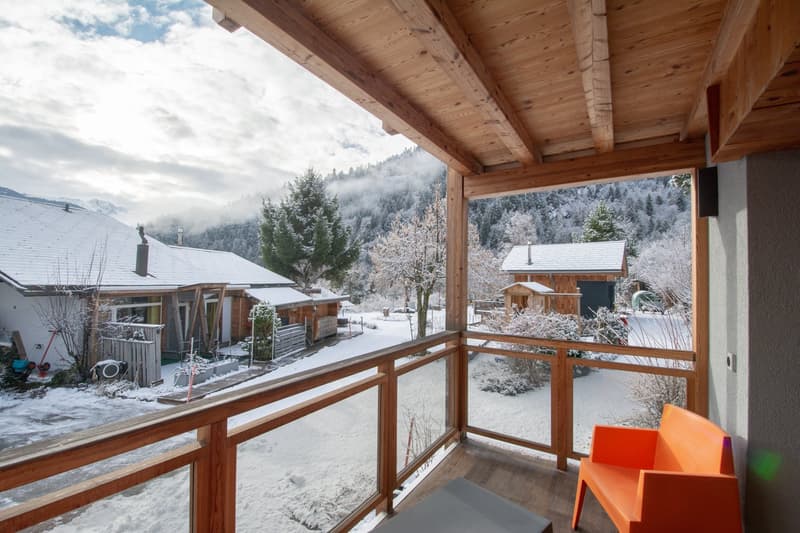 Chalet individuel / maison d’hôtes aux Vérines (Chamoson) (10)