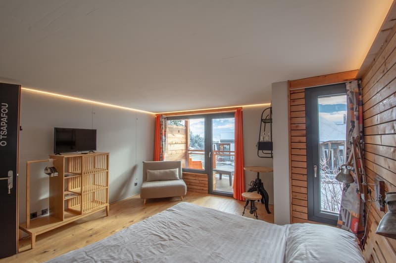 Chalet individuel / maison d’hôtes aux Vérines (Chamoson) (7)